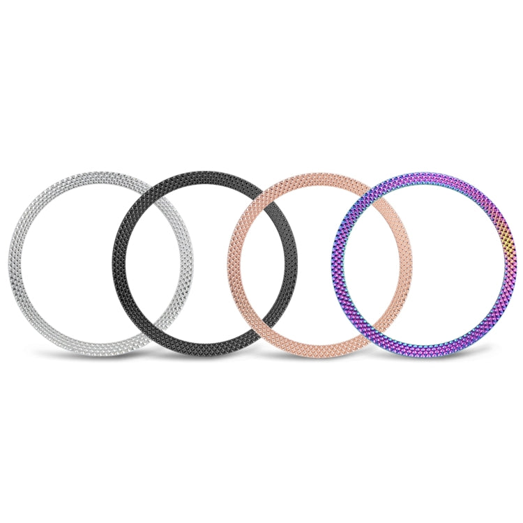 Smart Watch Rhombus Texture Bezel Ring, For Samsung Galaxy Watch 3 41mm, For Samsung Galaxy Watch 3 45mm