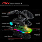 HXSJ V100+A883+P8 One-handed Keyboard + Programming Gaming Mouse + Keyboard Mouse Converter Set, V100+J900+P8