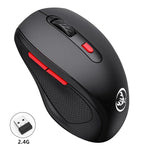 HXSJ T67 2.4G Bluetooth 3.0/5.0 Dual Mode Wireless Mouse, T67 2.4G