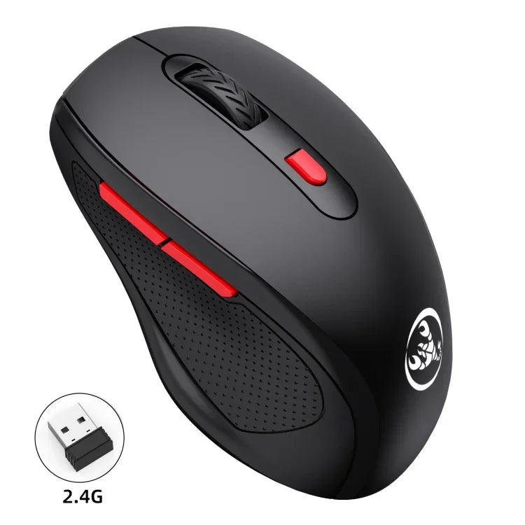 HXSJ T67 2.4G Bluetooth 3.0/5.0 Dual Mode Wireless Mouse, T67 2.4G
