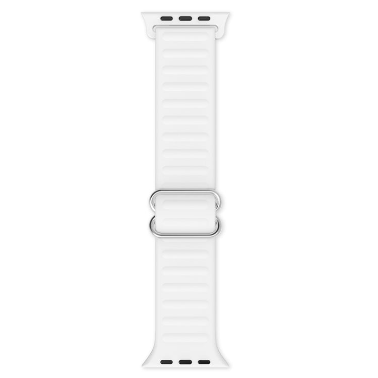 Japanese Word Buckle Silicone Replacement Watchband For Apple Watch Series, 7 45mm / 6 & SE & 5 & 4 44mm / 3 & 2 & 1 42mm, 7 41mm / 6 & SE & 5 & 4 40mm / 3 & 2 & 1 38mm