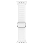 Japanese Word Buckle Silicone Replacement Watchband For Apple Watch Series, 7 45mm / 6 & SE & 5 & 4 44mm / 3 & 2 & 1 42mm, 7 41mm / 6 & SE & 5 & 4 40mm / 3 & 2 & 1 38mm