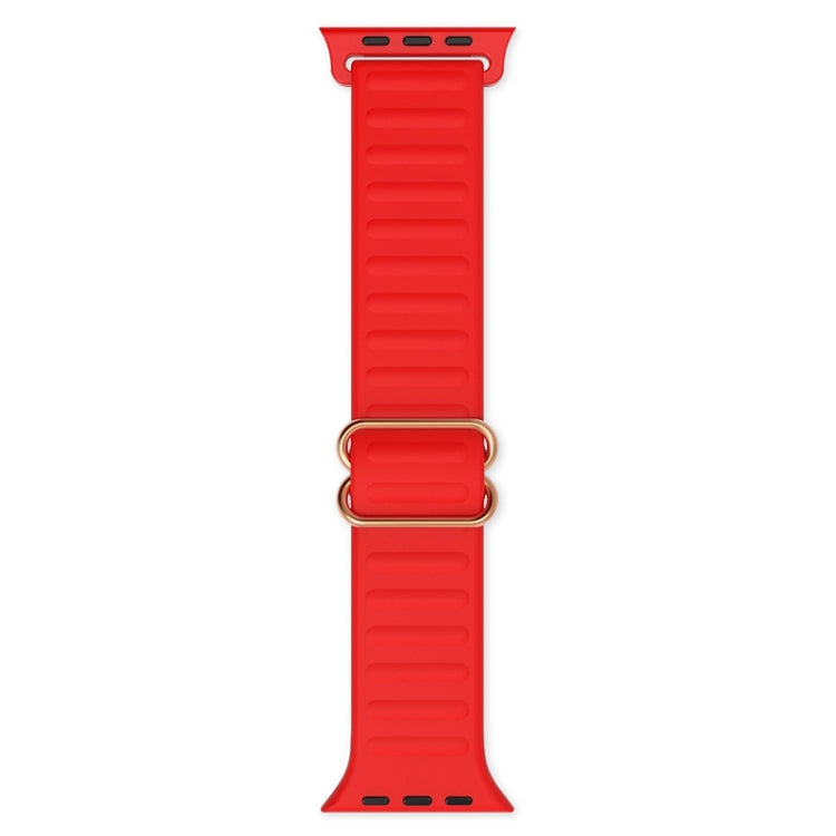 Japanese Word Buckle Silicone Replacement Watchband For Apple Watch Series, 7 45mm / 6 & SE & 5 & 4 44mm / 3 & 2 & 1 42mm, 7 41mm / 6 & SE & 5 & 4 40mm / 3 & 2 & 1 38mm