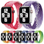 Single Loop Weaving Nylon Replacement Watchband, Size: XS 135mm For Apple Watch Series 6 & SE & 5 & 4 44mm / 3 & 2 & 1 42mm, XS 135mm 44mm / 42 mm