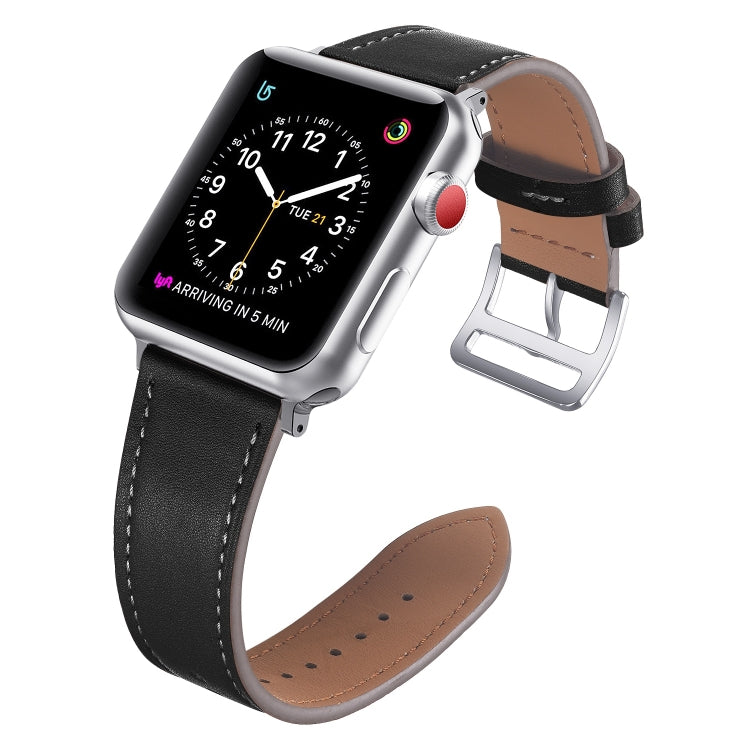 Small Waist Leather Replacement Strap Watchband, For Apple Watch Series 7  41mm / & 6 & SE & 5 & 4 40mm, For Apple Watch Series  7  45mm / & 6 & SE & 5 & 4 44mm
