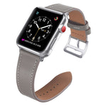 Small Waist Leather Replacement Strap Watchband, For Apple Watch Series 7  41mm / & 6 & SE & 5 & 4 40mm, For Apple Watch Series  7  45mm / & 6 & SE & 5 & 4 44mm
