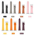 Small Waist Leather Replacement Strap Watchband, For Apple Watch Series 7  41mm / & 6 & SE & 5 & 4 40mm, For Apple Watch Series  7  45mm / & 6 & SE & 5 & 4 44mm