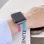 Four-colors Milanese Replacement Strap Watchband, For Apple Watch Series 7  41mm / & 6 & SE & 5 & 4 40mm, For Apple Watch Series  7  45mm / & 6 & SE & 5 & 4 44mm