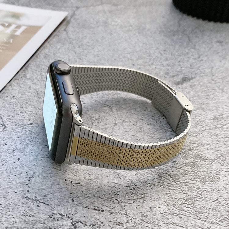 Small Waist Steel Replacement Strap Watchband, For Apple Watch Series 7  41mm / & 6 & SE & 5 & 4 40mm, For Apple Watch Series  7  45mm / & 6 & SE & 5 & 4 44mm