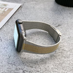 Small Waist Steel Replacement Strap Watchband, For Apple Watch Series 7  41mm / & 6 & SE & 5 & 4 40mm, For Apple Watch Series  7  45mm / & 6 & SE & 5 & 4 44mm