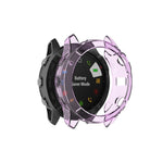 Smart Watch Half Coverage TPU Protective Case, For Garmin Fenix 6 / 6 Pro, For Garmin Fenix 6S / 6S Pro, For Garmin Fenix 6X / 6X Pro