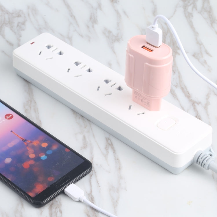 شاحن سفر مزدوج USB 2.1A ماكارون 13-22، قابس الاتحاد الأوروبي، قابس الولايات المتحدة