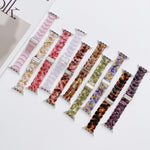 Resin Replacement Watchband For Apple Watch Series, 7 41mm / 6 & SE & 5 & 4 40mm / 3 & 2 & 1 38mm, 7 45mm / 6 & SE & 5 & 4 44mm / 3 & 2 & 1 42mm