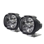 2 PCS L3C 8-85V / 16W / 5000K / 2000LM Motorcycle IP65 Waterproof External LED Spotlight, L3C
