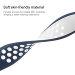 Butterfly Buckle Dual-tone Liquid Silicone Replacement Watchband For Apple Watch Series, 7 41mm / 6 & SE & 5 & 4 40mm / 3 & 2 & 1 38mm, 7 45mm / 6 & SE & 5 & 4 44mm / 3 & 2 & 1 42mm