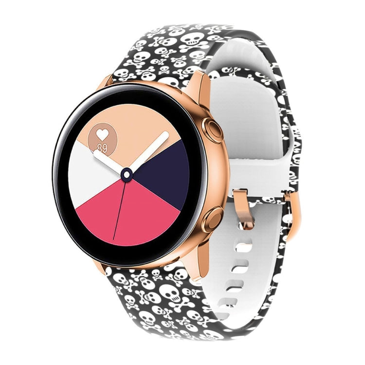 Silicone Printing Replacement Strap Watchband, For Samsung Galaxy Watch 46mm