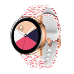 Silicone Printing Replacement Strap Watchband, For Samsung Galaxy Watch 46mm