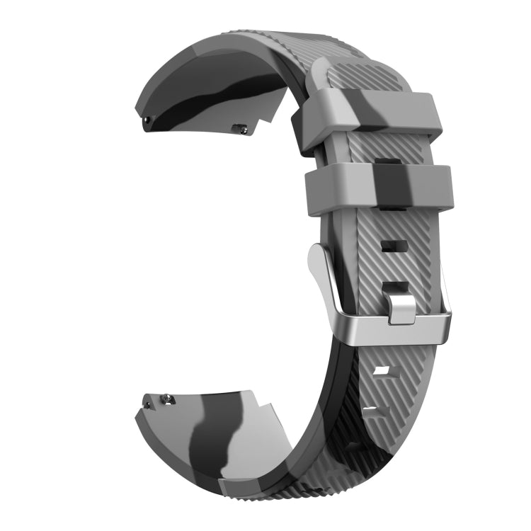 Twill Camouflage Silicone Replacement Strap Watchband, For Samsung Gear S3