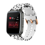 Silicone Printing Replacement Strap Watchband, For Xiaomi Haylou LS01