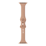 Slimming 8-buckle Silicone Replacement Strap Watchband, For Apple Watch Series 7  41mm / & 6 & SE & 5 & 4 40mm, For Apple Watch Series  7  45mm / & 6 & SE & 5 & 4 44mm