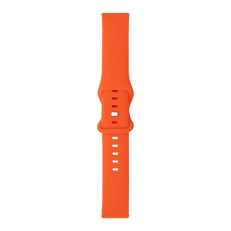 8-buckle Silicone Replacement Strap Watchband, For Samsung Galaxy Watch Active, For Huawei Watch GT 2 42mm, For Huawei Watch GT 2 46mm, For Huawei Watch GT 2e 46mm