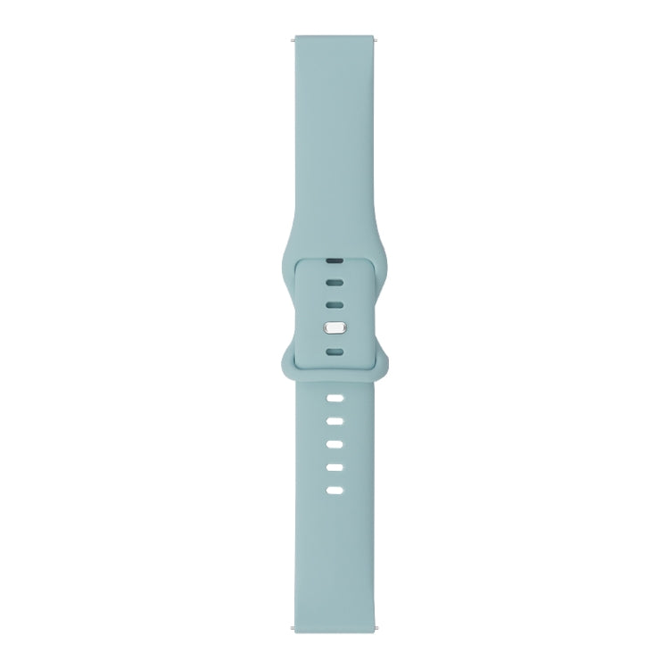 8-buckle Silicone Replacement Strap Watchband, For Samsung Galaxy Watch Active, For Huawei Watch GT 2 42mm, For Huawei Watch GT 2 46mm, For Huawei Watch GT 2e 46mm
