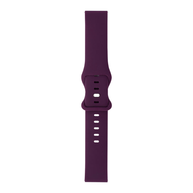 8-buckle Silicone Replacement Strap Watchband, For Amazfit GTR 2, For Amazfit GTR 42mm, For Amazfit GTR 47mm, For Amazfit GTS / GTS 2