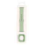طقم حزام ساعة بديل من السيليكون + غطاء حماية للساعة، لسلسلة Apple Watch 3 & 2 & 1 مقاس 38mm، لسلسلة Apple Watch 3 & 2 & 1 مقاس 42mm