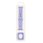 طقم حزام ساعة بديل من السيليكون + غطاء حماية للساعة، لسلسلة Apple Watch 3 & 2 & 1 مقاس 38mm، لسلسلة Apple Watch 3 & 2 & 1 مقاس 42mm