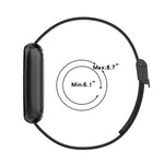 Clip-on Metal Replacement Strap Watchband, For Fitbit Luxe