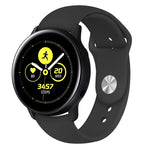For Galaxy Watch Active 2 Smart Watch Solid Color Silicone Wrist Strap Watchband, L, S