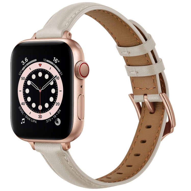 Business Style Leather Replacement Strap Watchband For Apple Watch Series, 7 41mm / 6 & SE & 5 & 4 40mm / 3 & 2 & 1 38mm, 7 45mm / 6 & SE & 5 & 4 44mm / 3 & 2 & 1 42mm