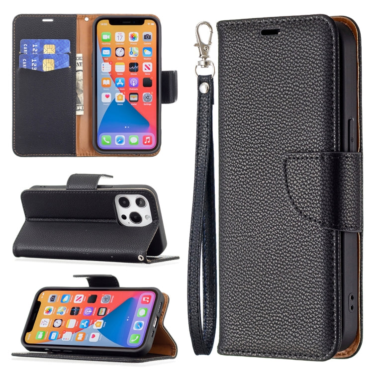 Litchi Texture Pure Color Horizontal Flip Leather Case with Holder & Card Slots & Wallet & Lanyard, For iPhone 13 mini, For iPhone 13, For iPhone 13 Pro, For iPhone 13 Pro Max