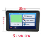 ملاحة GPS للسيارة Q5 بشاشة لمس TFT بحجم 5 إنش HD تدعم بطاقة TF / MP3 / مرسل FM، خرائط أوروبا، أستراليا، أمريكا الشمالية، جنوب شرق آسيا، الشرق الأوسط، أمريكا الجنوبية، أفريقيا