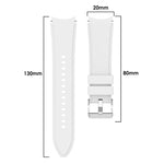 Silicone Replacement Strap Watchband, For Samsung Galaxy Watch4 40mm, For Samsung Galaxy Watch4 44mm, For Samsung Galaxy Watch4 Classic 42mm, For Samsung Galaxy Watch4 Classic 46mm