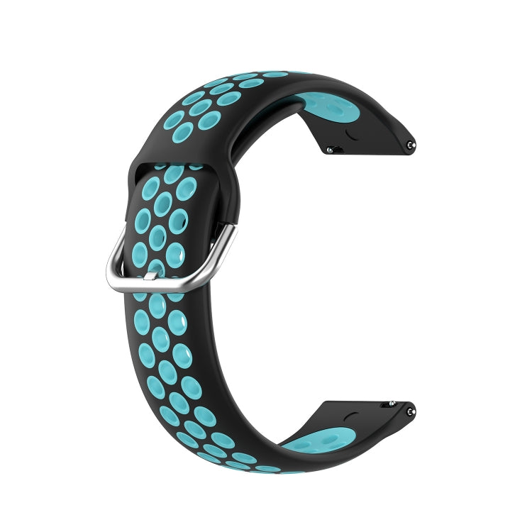 Two-color Silicone Replacement Strap Watchband, For Samsung Galaxy Watch4 Classic 46mm