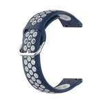 Two-color Silicone Replacement Strap Watchband, For Samsung Galaxy Watch4 Classic 46mm