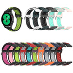 Two-color Silicone Replacement Strap Watchband, For Samsung Galaxy Watch4 Classic 46mm