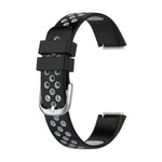 Two-color Silicone Replacement Strap Watchband, For Fitbit Luxe
