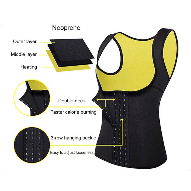 U-neck Breasted Body Shapers Vest Weight Loss Waist Shaper Corset, S, M, L, XL, XXL, XXXL, XXXXL, XXXXXL