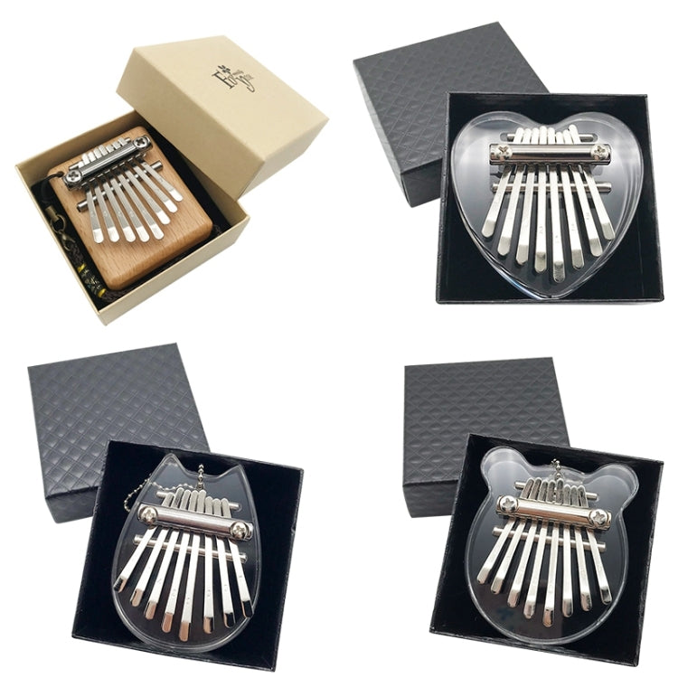 Mini 8 Tone Thumb Piano Kalimba Musical Instruments, Random Packaging