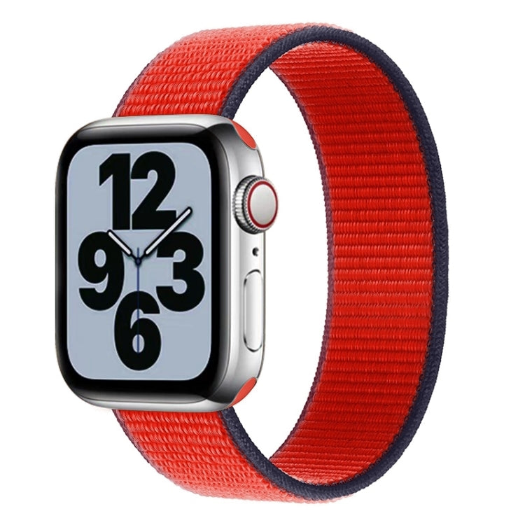 Single Lap Nylon Replacement Watchband, Size: S 135mm For Apple Watch Series 6 & SE & 5 & 4 40mm / 3 & 2 & 1 38mm, S 135mm 40mm / 38mm