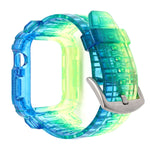 Gradient TPU Integrated Case Strap For Apple Watch Series 9 / 8 / 7 45mm / 6 / 5 / 4 / Watch SE 44mm / Watch 42mm, For Apple Watch Series 9 / 8 / 7 45mm / 6 / 5 / 4 / Watch SE 44mm / Watch 42mm