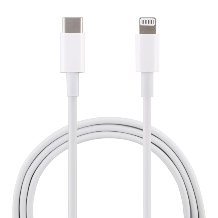 كابل شحن سريع 12 واط 5 فولت/2 أمبير USB-C / Type-C إلى 8 دبابيس PD، طول الكابل: 1 متر، 12 واط 5 فولت/2 أمبير