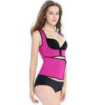 Breasted Shapers Corset Sweat-wicking Waistband Body Shaping Vest, S, M, L, XL, XXL, XXXL