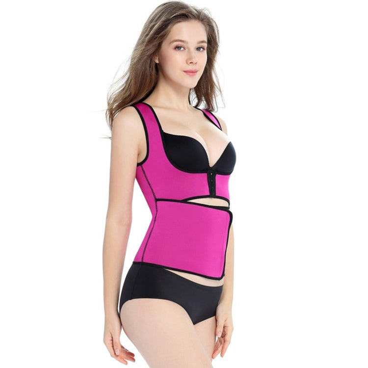 Breasted Shapers Corset Sweat-wicking Waistband Body Shaping Vest, S, M, L, XL, XXL, XXXL