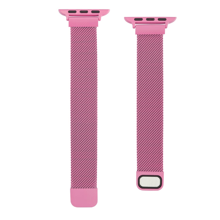 Small Waist Dual Section Milan Replacement Watchband For Apple Watch Series, 7 45mm / 6 & SE & 5 & 4 44mm / 3 & 2 & 1 42mm, 7 41mm / 6 & SE & 5 & 4 40mm / 3 & 2 & 1 38mm