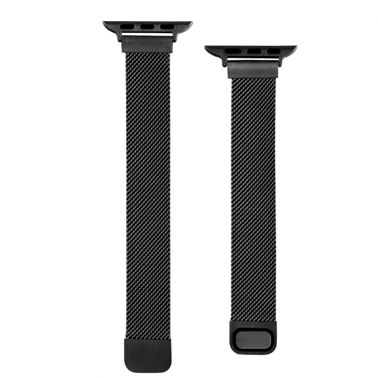 Small Waist Dual Section Milan Replacement Watchband For Apple Watch Series, 7 45mm / 6 & SE & 5 & 4 44mm / 3 & 2 & 1 42mm, 7 41mm / 6 & SE & 5 & 4 40mm / 3 & 2 & 1 38mm
