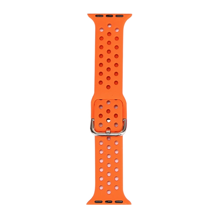 Silicone Replacement Watchband For Apple Watch Series, 7 41mm / 6 & SE & 5 & 4 40mm / 3 & 2 & 1 38mm