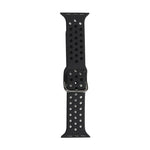 Silicone Replacement Watchband For Apple Watch Series, 7 41mm / 6 & SE & 5 & 4 40mm / 3 & 2 & 1 38mm